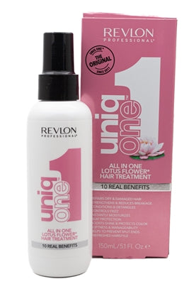 Revlon UNIQ ONE All in One Lotus Flower Hair Treatment, 10 Real Benefits 5.1 fl oz