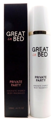 Great in Bed Private Party Magnetic Energy Body Fragrance 4.2 Fl Oz.