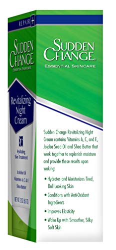 Sudden Change REVITALIZING NIGHT CREAM with Jojoba Oil and Shea Butter 2oz