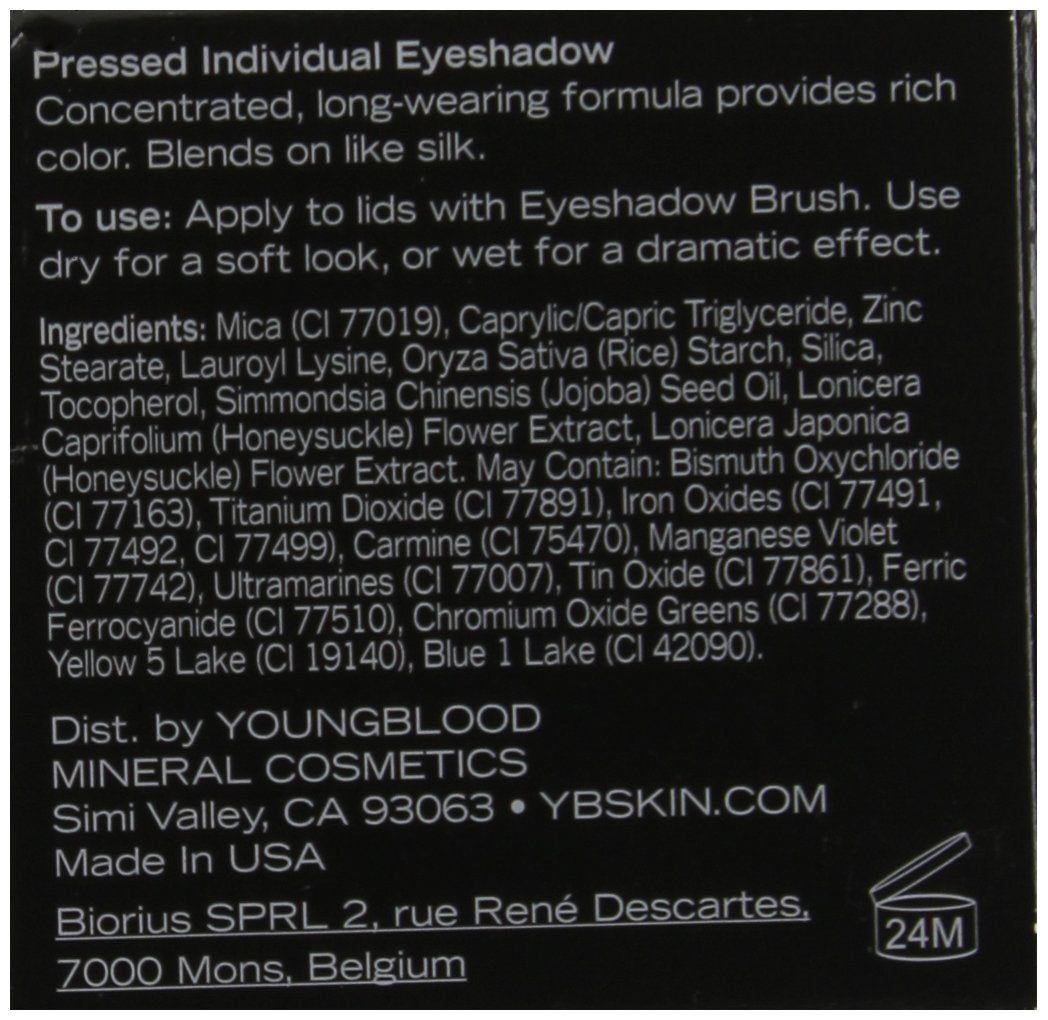 Youngblood Pressed Individual Eyeshadow, Zen .07oz