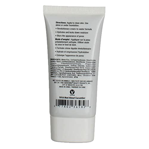 wet n wild PHOTOFOCUS Watre Drop Primer, Cucumber .68 fl oz