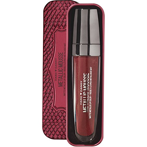 Hard Candy METALLIC MOUSSE Matte Metallic Lip Color, 1196 Queen of Hearts .22oz