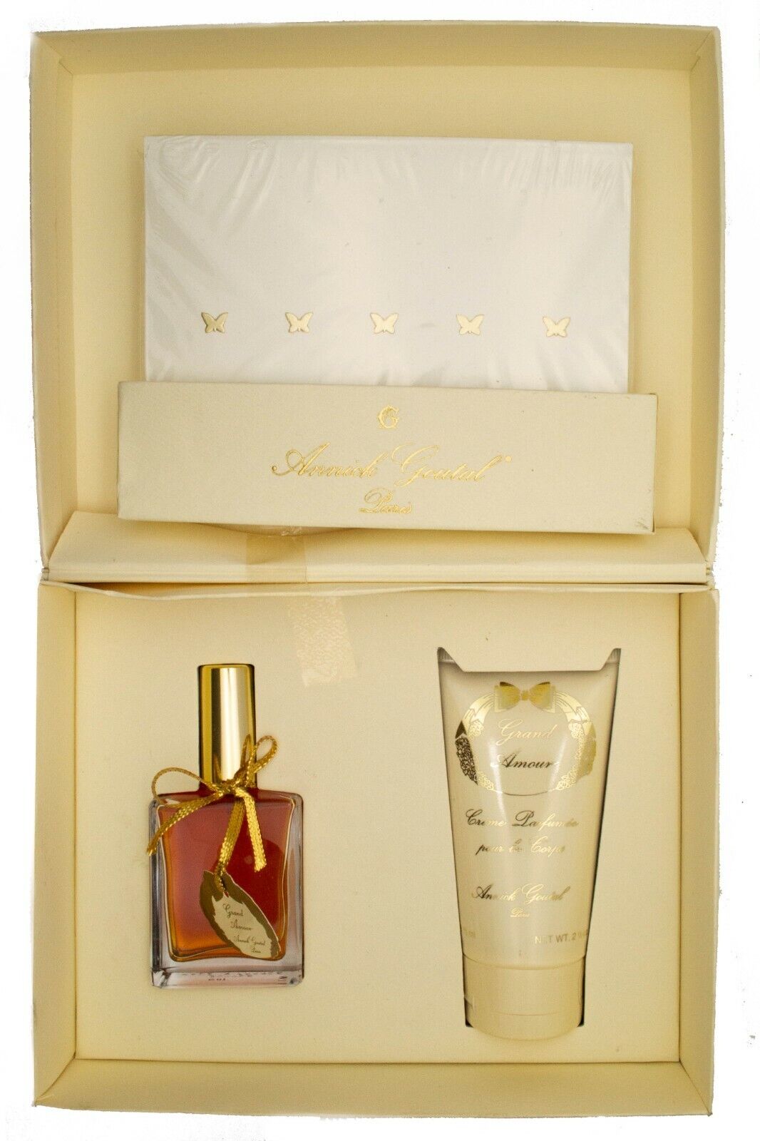 Annick Goutal Paris GRAND AMOUR LOVE LETTERS Coffret (damaged box)