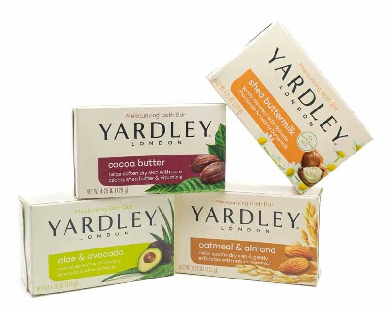 Yardley 4 piece Moisturizing Bath Bar Set