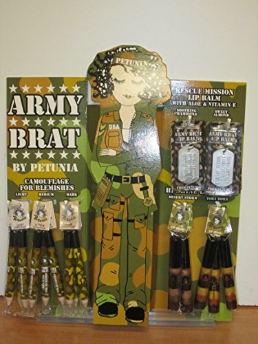 Petunia ARMY BRAT Camouflage for Blemishes, Dark .14oz