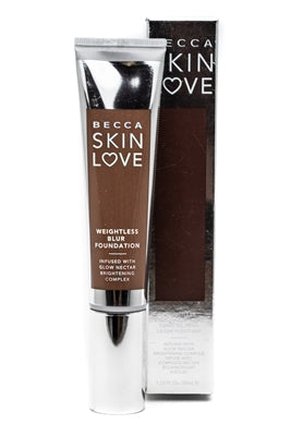Becca SKIN LOVE Weightless Blur Foundation infused with Glow Nectar Brightening Complex, Espresso  1.23 fl oz