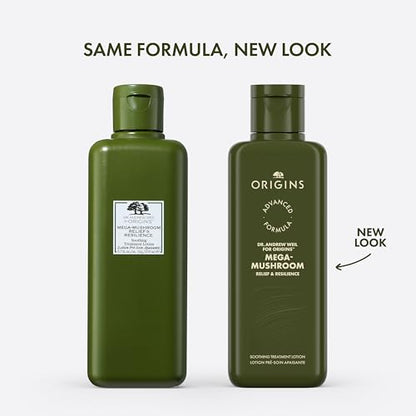 Origins Mega-Mushroom Soothing Treatment Lotion | Great for Sensitive Skin | With Reishi Mushroom