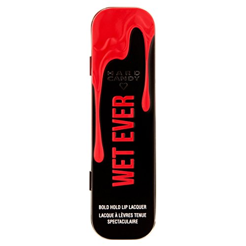 Hard Candy WET EVER Bold Hold Lip Lacquer Tin, 1212 Devious  .22oz