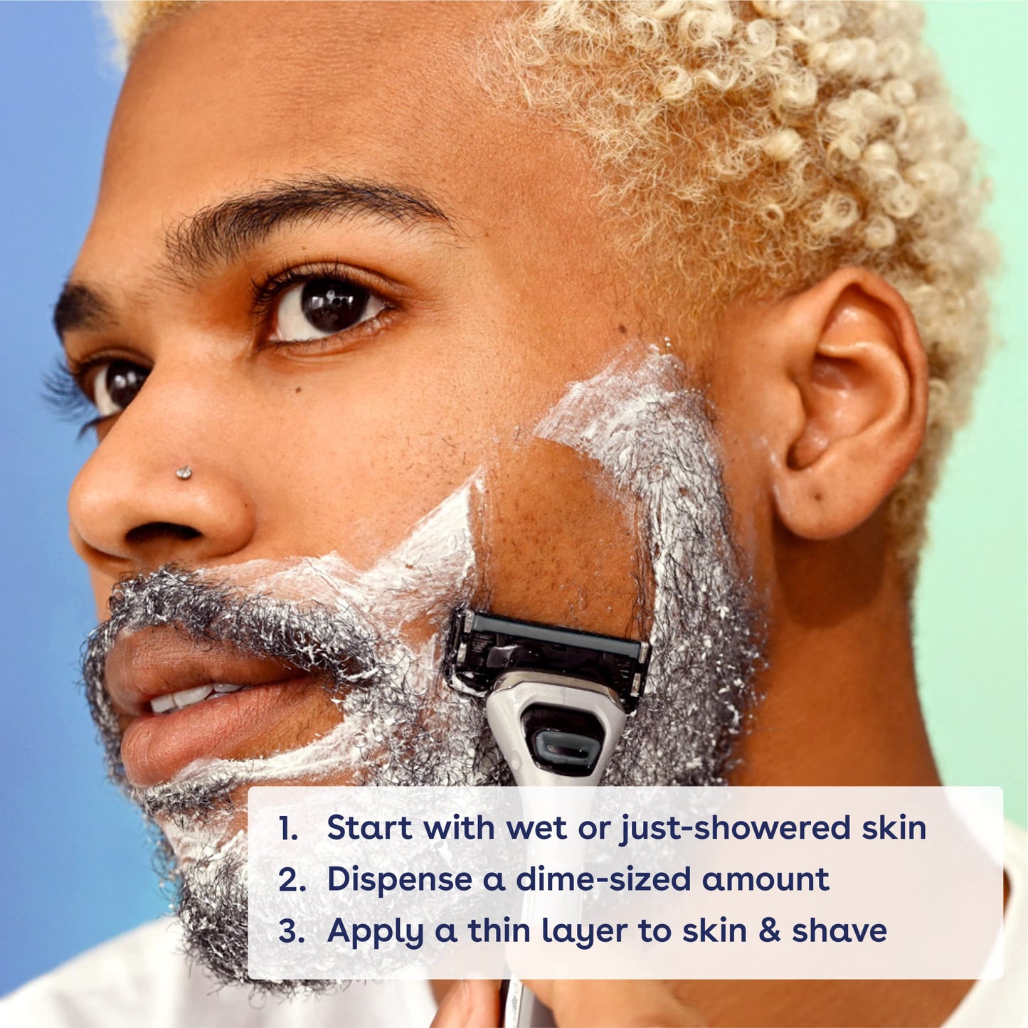 eos UltraProtect SHAVE CREAM Skin Soothing + 24hr Hydration, Sensitive  7 fl oz