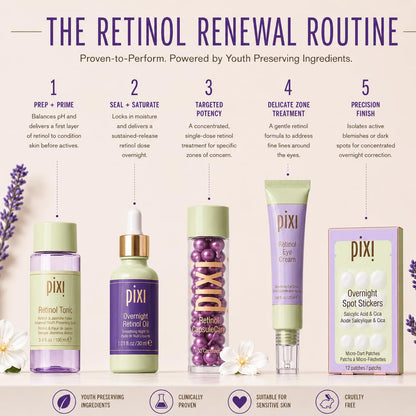 Pixi Beauty, Skintreats, Retinol Tonic, Advanced Youth Preserving Toner, 8.5 fl oz (250 ml)