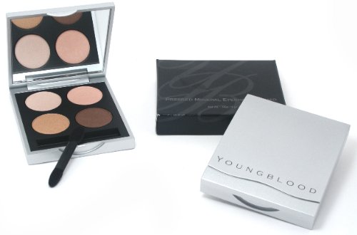 Youngblood Pressed Mineral Eyeshadow Quad, Cabana  .14oz