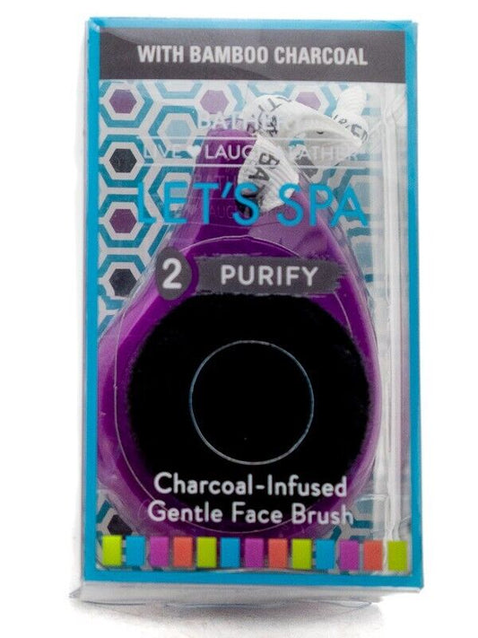 The Bathery LET'S SPA 2 Purify Charcoal Infused Gentle Face Brush