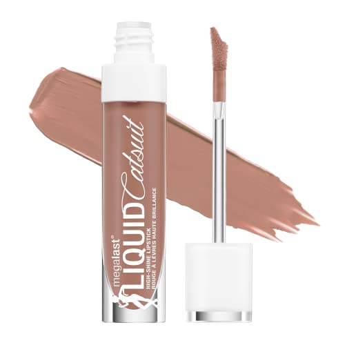 wet n wild Megalast LIQUID CATSUIT High Shine Lipstick, 943B Chic Got Real  .2oz