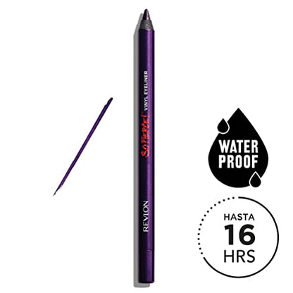 Revlon SO FIERCE Vinyl Eyeliner, 865 Powerful Plum   01oz