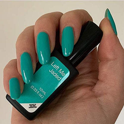 SensatioNail EXPRESS GEL One Step Polish, No Dry Time, Must Use LED Lamp, Left Me Jaded   .33 fl oz