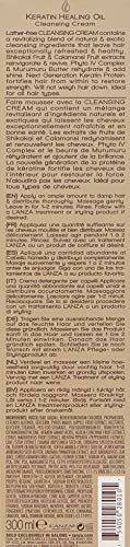 L'ANZA Keratin Healing Oil Cleansing Cream Hair Revitalizing Cleanser 10.1 Fl Oz.