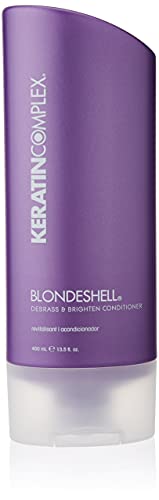 Keratin Complex BLONDESHELL Debrass & Brighten Conditioner  13.5 fl oz