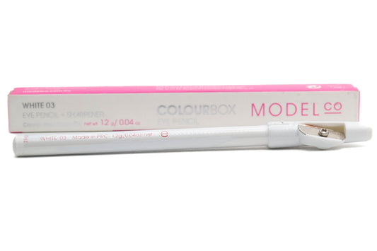 MODEL Co ColourBox Eye Pencil + Sharpener 03 White   .04oz