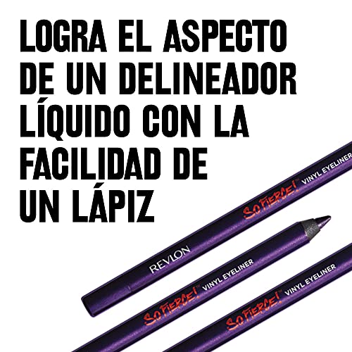 Revlon SO FIERCE Vinyl Eyeliner, 865 Powerful Plum   01oz