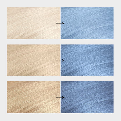 Revlon Colorsilk Digitones Permanent Hair Color with Keratin, 91D Silver Blue
