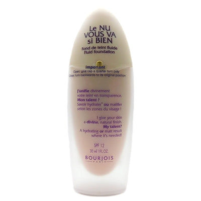 BOURJOIS Paris Fluid Foundation SPF12 56 Noisette  1 fl oz