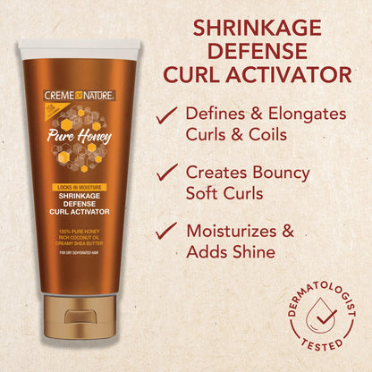 Creme of Nature Curl Activator Styling Cream with Pure Honey 10.5 oz