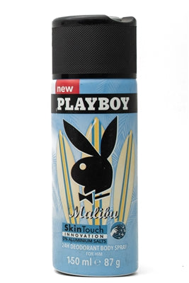 Playboy MALIBU 24H Deodorant Body Spray for Him 150 ml.