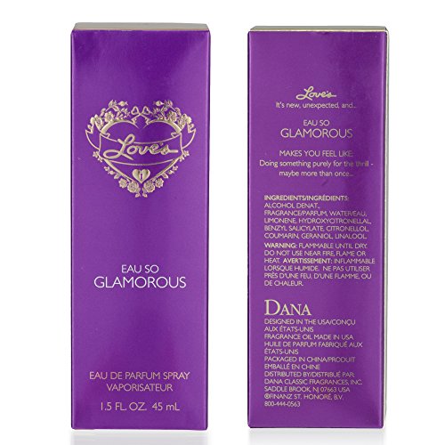LOVE'S EAU SO DE PARFUM SPRAY Fl. Oz. By 1.5 DANA CLASSIC FRAGRANCES
