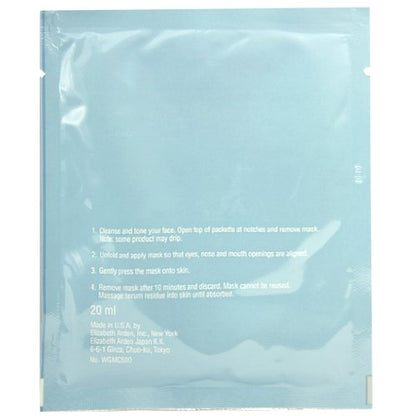 Elizabeth Arden White Glove Extreme Skin Care Intensive Revitalizing Mask 4 Packets Each 0.68 Oz