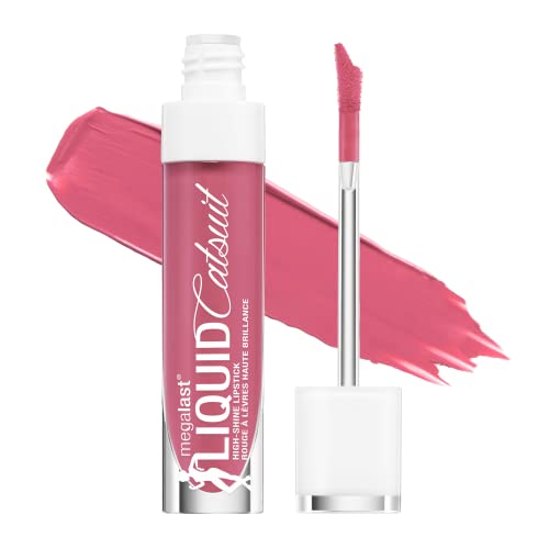 wet n wild Megalast LIQUID CATSUIT High Shine Lipstick, 948B Taffy Tantrum  .2oz