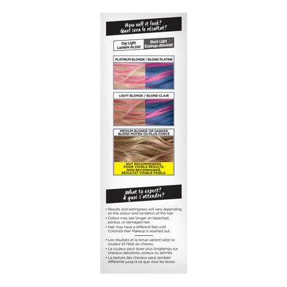 L'Oreal Paris Colorista Hair Makeup 1-Day Hair Color, Neon Pink 200 (for blondes), 1 fl. oz.