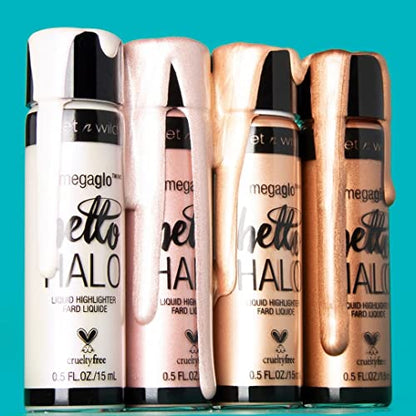 wet n wild  Megaglo HELLO HALO  Liquid Highlighter, 303A Halographic  .5 fl oz