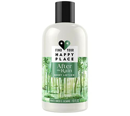 Find Your Happy Place AFTER THE RAIN Body Lotion, White Birch & Jasmine   10 fl oz