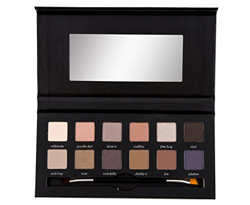 Rock the Croc Eyeshadow Palette Containing 12 Shadows And Brush 12 x 0.03 Oz