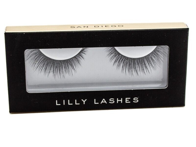 Lilly Lashes SAN DIEGO Premium Synthetic Mink Lashes, One Pair
