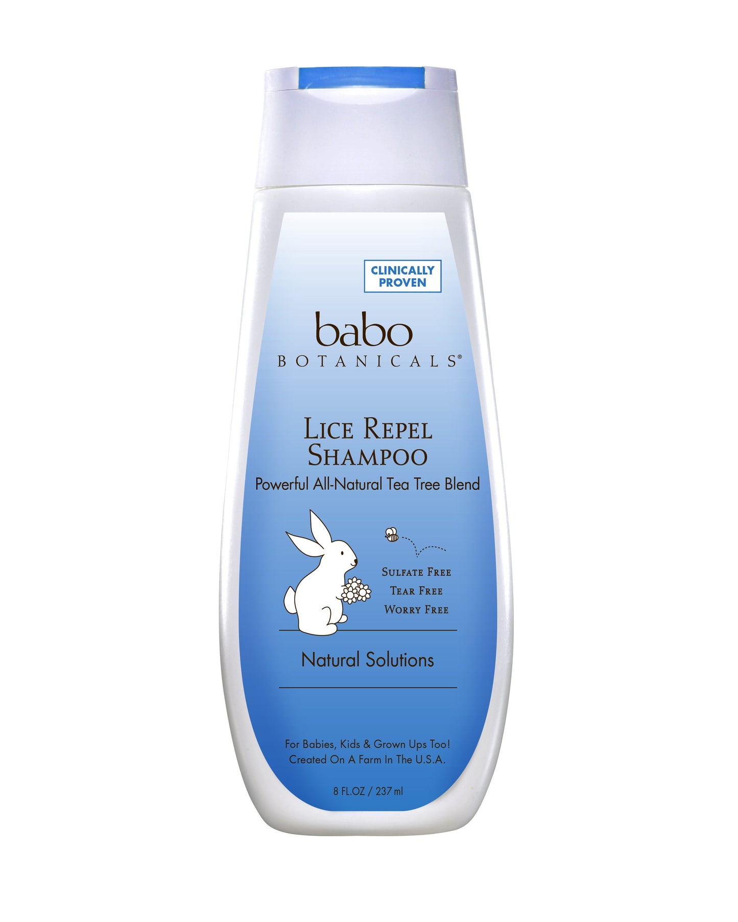 Babo Botanicals Babo Botanicals Lice Repellent Shampoo, 8 Oz