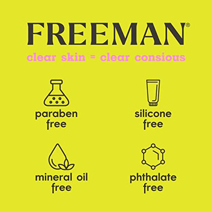 FREEMAN 6oz Clay Facial Masks