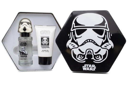 Star Wars Eau de Toilette 1.7 and Shower Gel gift set (small dents on can)