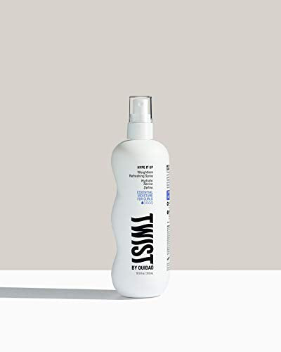 Ouidad TWIST Hype It Up Refreshing Spray, Extra Moisture for Curls   10.5 fl oz