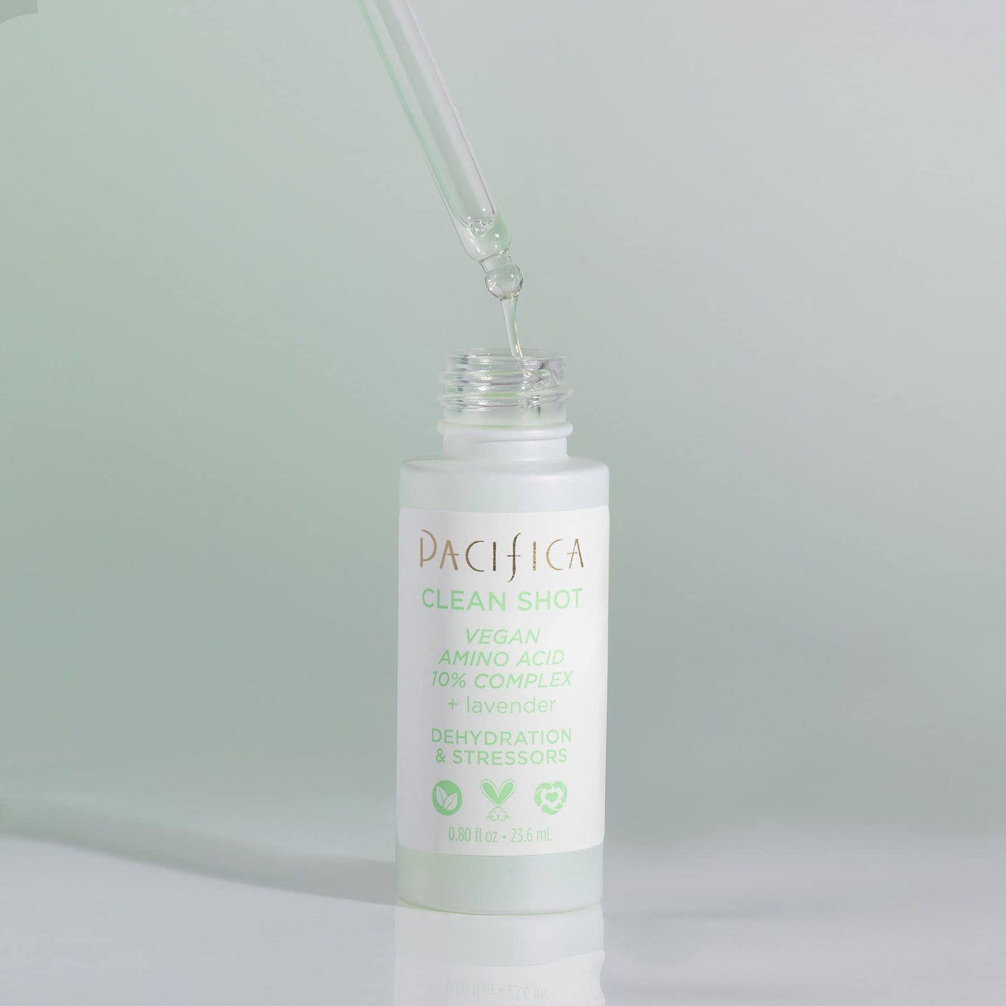 Pacifica Clean Shot Vegan Amino Acid 10 Percent Complex for Unisex - 0.8 oz