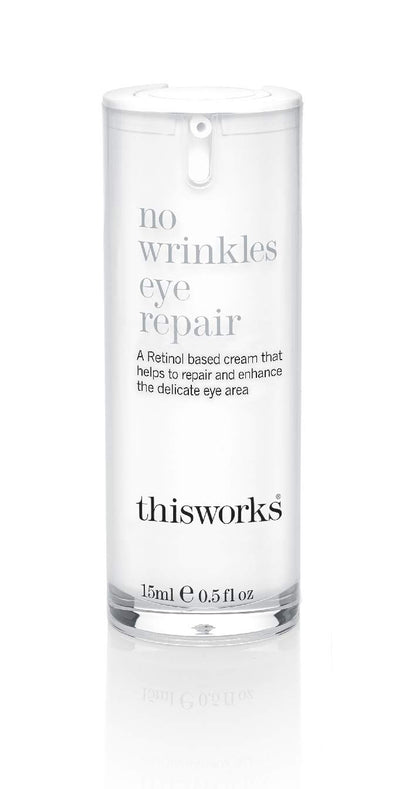 this works* NO WRINKLES Eye Repair  .5 fl oz