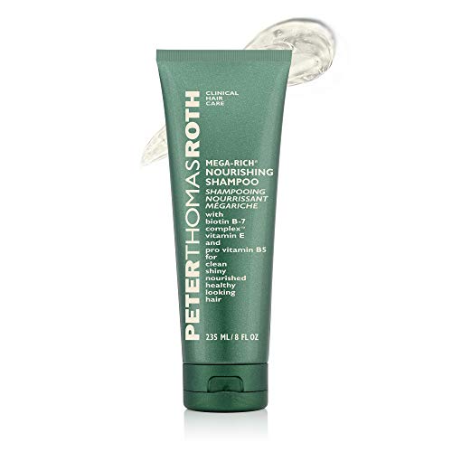 Peter Thomas Roth MEGA-RICH Nourishing Shampoo for Clean, Shiny, Nourished, Healthy Looking Hair  8 fl oz