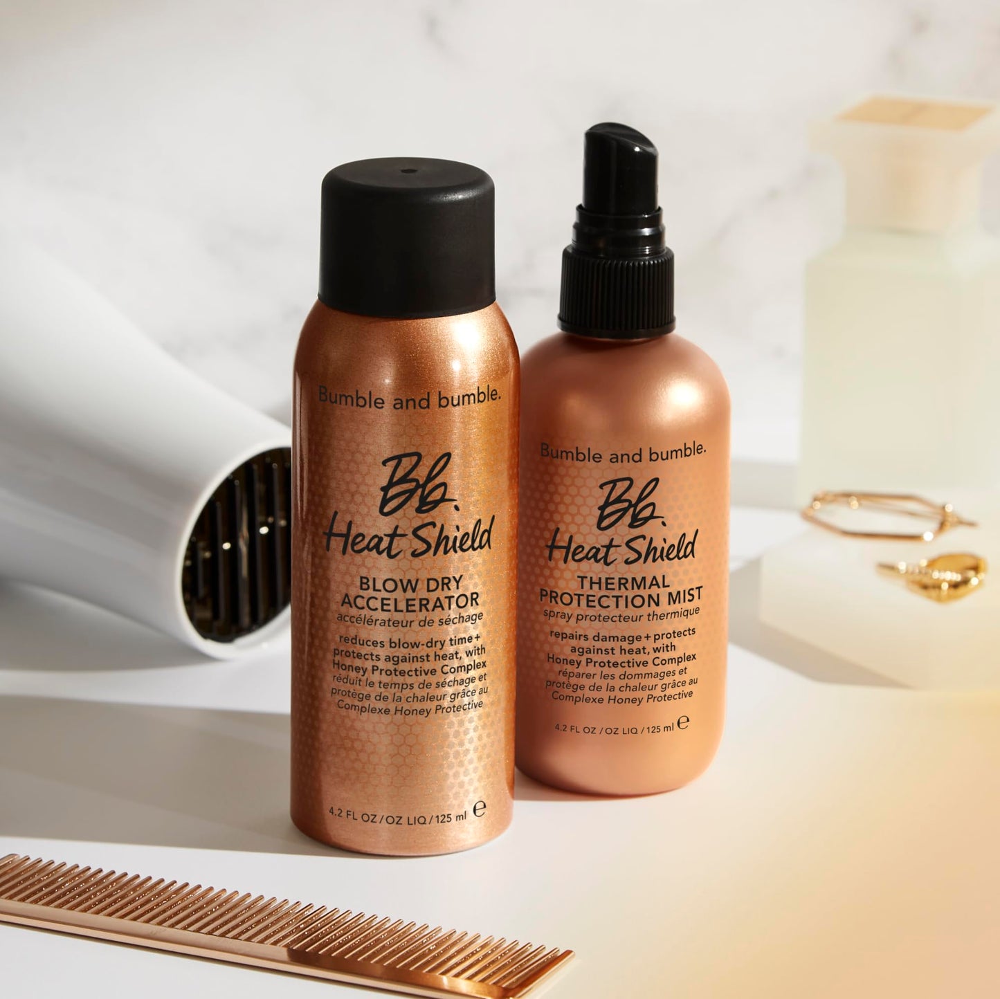 Bumble and Bumble Heat Shield Blow Dry Accelerator 4.2oz/125ml