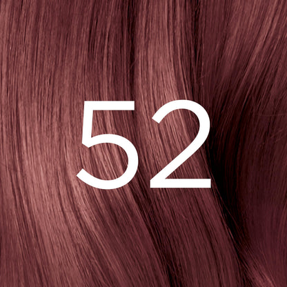L'Oreal Paris Feria Shimmering Permanent Hair Color, 52 Auburn Rose (Medium Reddish Brown), Unisex, 1 Kit