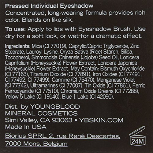 Youngblood Pressed Individual Eyeshadow, Czar  .07oz