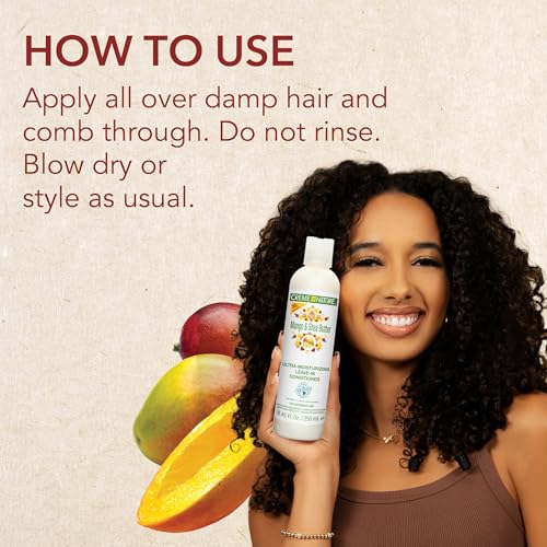 Creme of Nature Mango & Shea Butter, Ultra Moisturizing for Dry Dehydrated