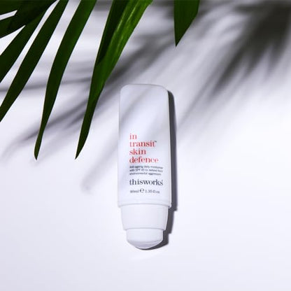 this works* IN TRANSIT Skin Defence Anti-Aging Daily Moisturizer   1.35 fl oz