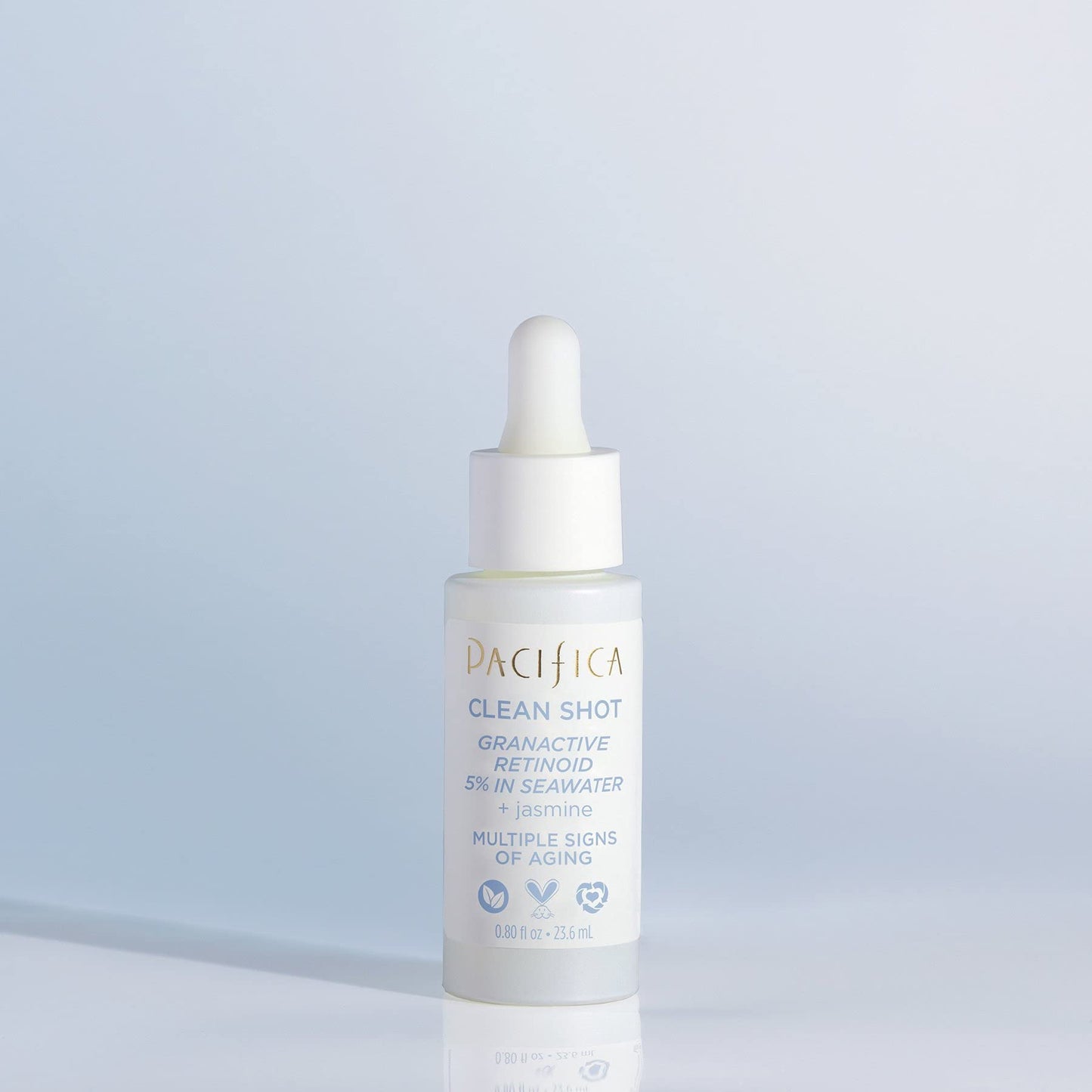 Clean Shot Granactive Retinoid 5 Percent In Seawater by Pacifica for Unisex - 0.8 oz Serum