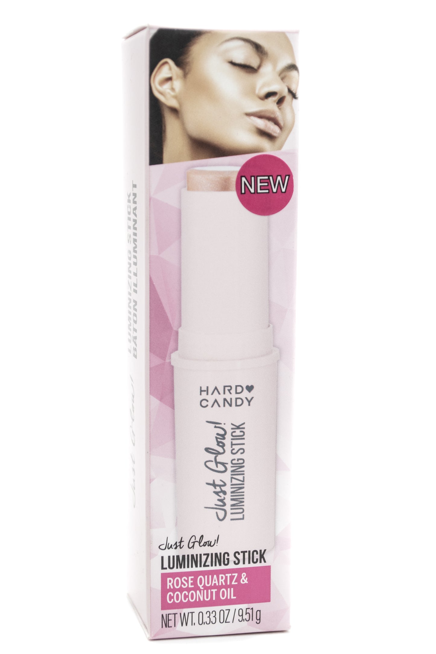 Hard Candy JUST GLOW Luminzing Stick, 1921 Rose Quartz  .33oz