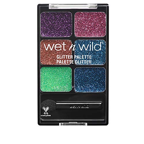 wet n wild GLITTER PALETTE, Brights  .25oz